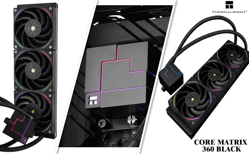 Thermalright Core Matrix 360 Black Liquid CPU Cooler Price in BD Thermalright Core Matrix 360 Black Liquid CPU Cooler Price in BD